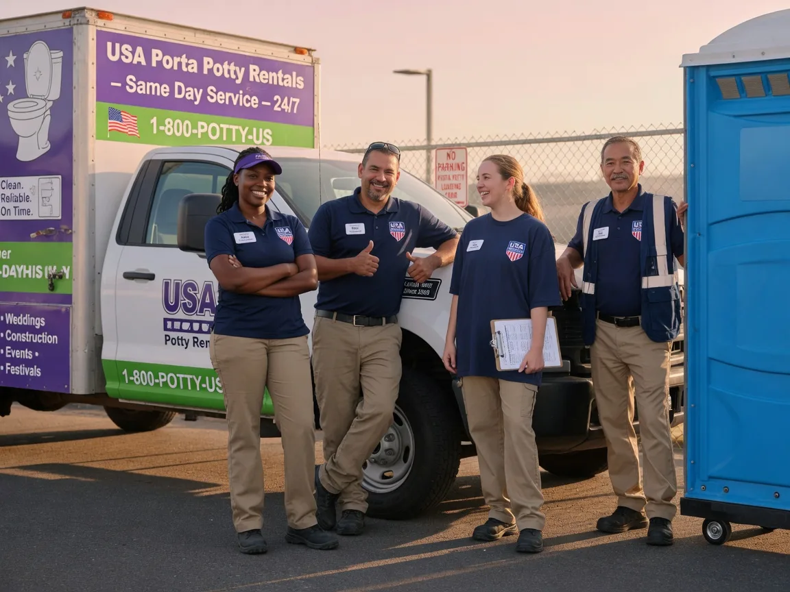 Porta Potty Rental company in Melcher Dallas, IA